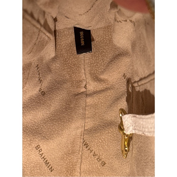 Grayson White Odyssey Leather bag by Brahmin - Picture 11 of 12